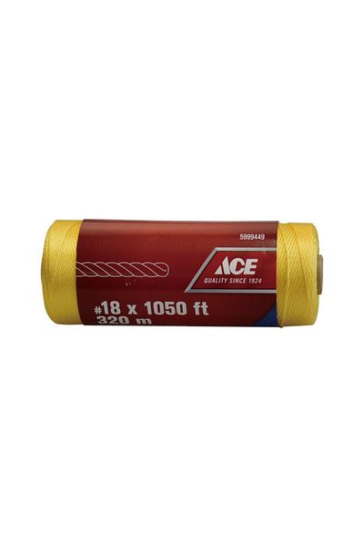 ACE Polypropylene Twisted Braided Cord #18 x 1050ft