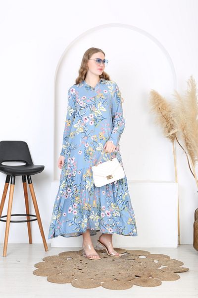 XL Modam ROCHIE DE MĂRIME MARE IMPRIMATĂ PENTRU FEMEI