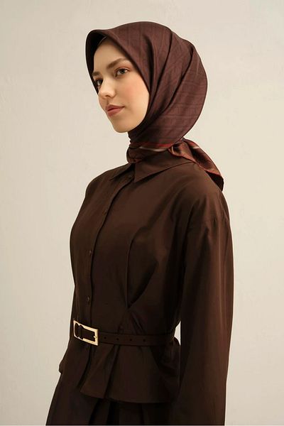 Armine Φουλάρι 9301D - 81 Φουλάρι Armin Twill İprom