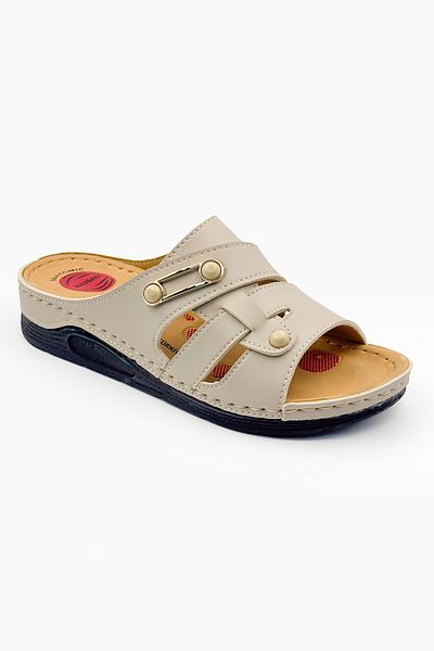 Ayakkabı City Women's Orthopedic Slippers Daily Indoor and Outdoor Women's Slippers