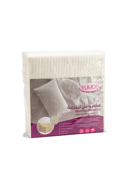 Yumoş Breathable Waterproof Single Mattress Protector 100 x 200 + 30cm