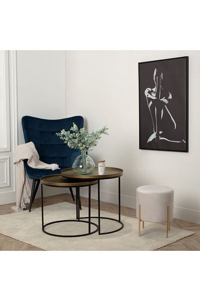 Atmosphera Elegant Design Round Recyclable Glass Vase