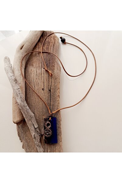 Juuni Tasarım Hediyelik Eşya Zamanın İzleri Driftwood Kolye