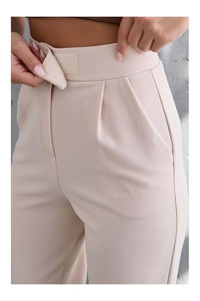 YUXSA ΓΥΝΑΙΚΕΙΟ ΠΑΝΤΕΛΟΝΙ ΨΗΛΟΜΕΣΗ VELVET SUPER FLEXIBLE FULL Lycra PALAZZO