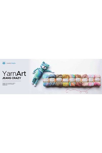 Yarnart Crazy Jeans 7211 3 Τεμάχια