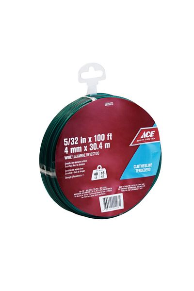 ACE Smooth Non-Abrasive Surface Durable PVC and Steel Wire 0.40cm x 30.4m