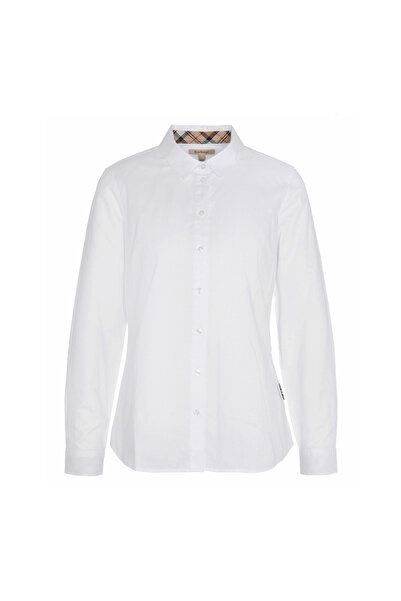 Barbour Derwent Gömlek WH33 White/Hessian Tartan