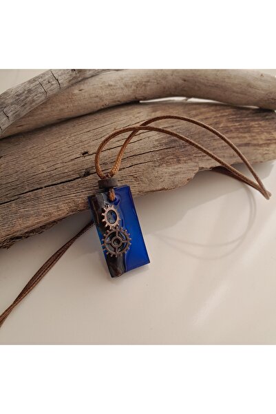 Juuni Tasarım Hediyelik Eşya Zamanın İzleri Driftwood Kolye