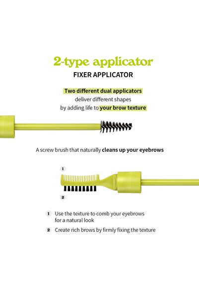 UNLEASHIA [Unleashia] Shaper Defining Eyebrow Fixer & Pencil (Pomade Fixer No1. Clear)