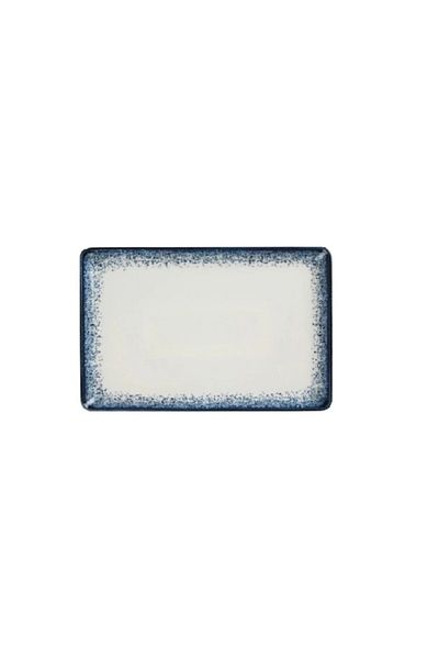 Kütahya Starry Dreams Dishwasher Safe Porcelain Rectangular Flat Plate 23 x 17cm