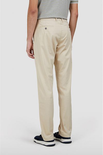 PAUL&SHARK Men's Regular Fit Beige Trousers with Shrinkable Legs 25414043 -203