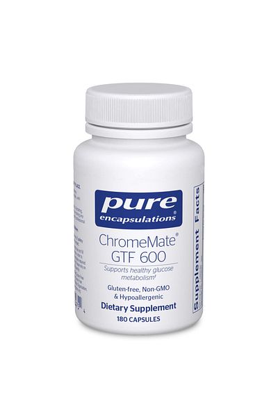 Pure Encapsulations ChromeMate GTF 600 | Supplement for Metabolism and Lean Muscle* | 180 Capsules