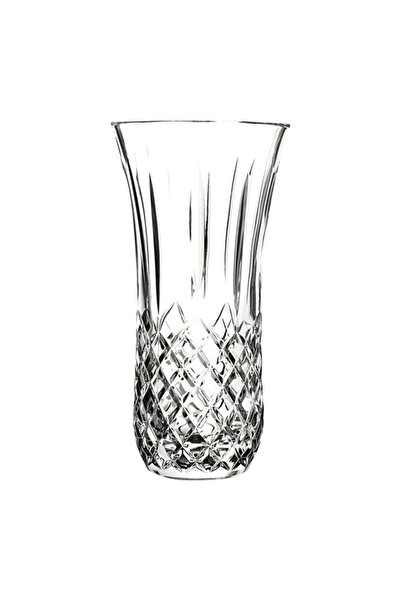 RCR Opera Avant-Garde Sophisticated Sleek Modern Stylish Crystal Glass Flower Vase Clear 155 x 300mm