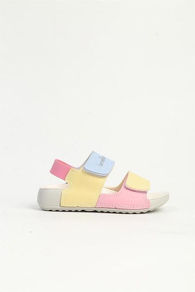 United Colors of Benetton Sandale pentru copii albastre galbene BN-1422