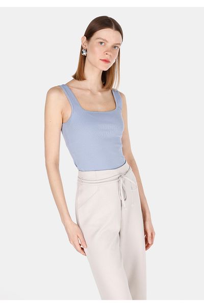 Colin's Tricou albastru pentru femei Slim Fit
