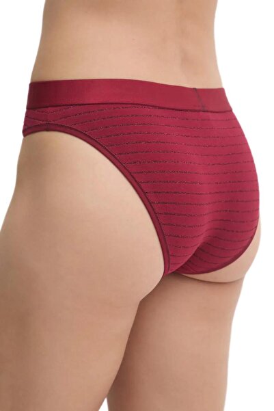 Tommy Hilfiger Kadın Kırmızı Coordinate Brief UW0UW05588