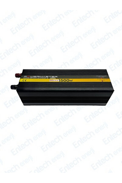 Powermaster 24 V Volt 1500 W Watt Modifiye Sinus İnverter İnvertör 24-220 V Ç...