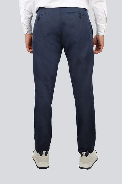 PAUL&SHARK Men's Cotton Regular Leg Pocket Navy Blue Trousers 25414033 -013
