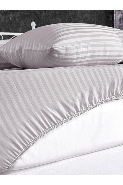 OSN Tekstil Satin Single Fitted Sheet Set (with Pillowcase)