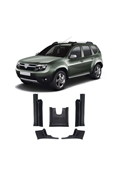 BRSPLAST Dacia Duster Uyumlu 2010-2017 Abs Halı Koruma Kapağı Kapı Eşiği Plas...