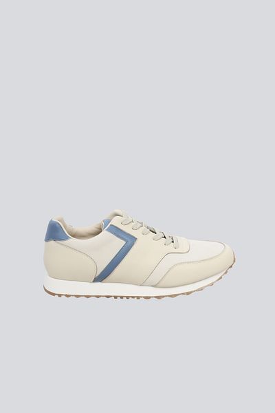 PAUL&SHARK Men's Leather and Suede Beige Shoes 25418015 -229