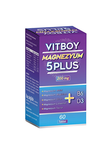 Supradyn Vitboy MagnesiumFocus30FilmCoveredTablet- 5Plus60 Tablets 200mg