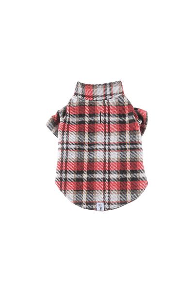 JesPawty Red Dog Lumberjack Shirt