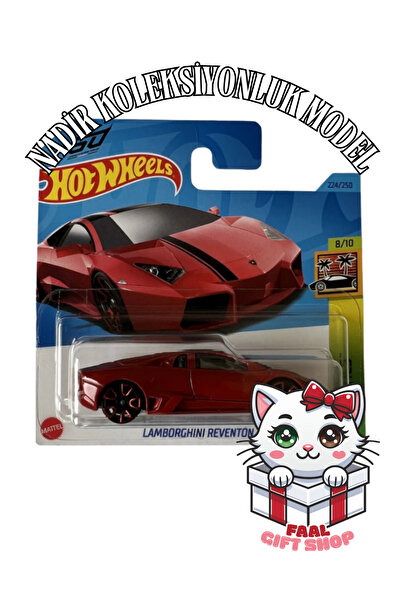 HOT WHEELS Lamborghini Reventon Kırmızı parlak nadir model