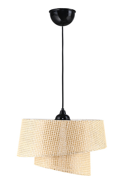 Emg DesiGn Manolya Modern Kumaş Başlıklı 2 Katlı Yatak Odası Çocuk Odası Salon Mutfak Hol Avize