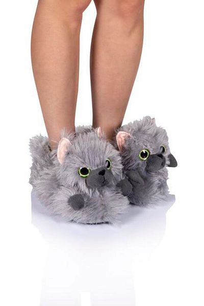 Twigy Kedi-3 Grey Slippers - Γυναικεία Ζώα, Μέγεθος 36/41