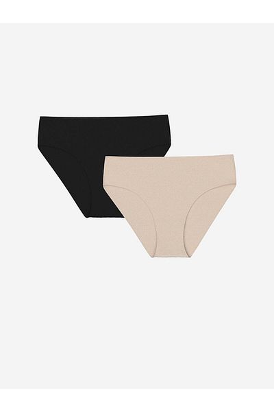 LC Waikiki Lw - Chiloți bikini uni pachet de 2
