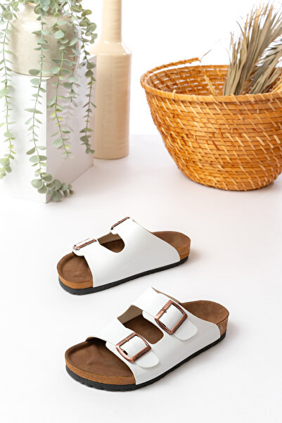 SİLİYA Sly Unisex Ορθοπεδικές Παντόφλες Σόλας με Διπλή Πόρπη Casual & Out Παντόφλες