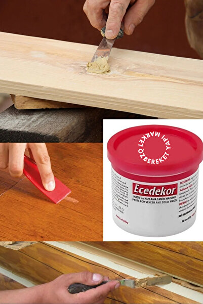 özbereketyapimarket Gri Ahşap Kapı Mobilya Tamir Ve Dolgu Macunu Çizik Gideri...