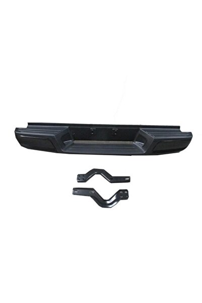 Genel Markalar 2007-2012 Isuzu D Max Pıck Up Arka Tampon Siyah (Plaka Lambalı...