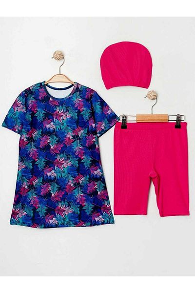 GizaKids Girl's Hijab Swimsuit