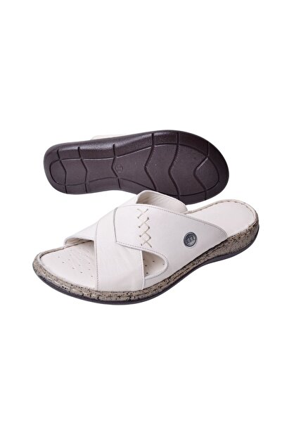 Mammamia Kadın Deri Terlik D25YT-1385