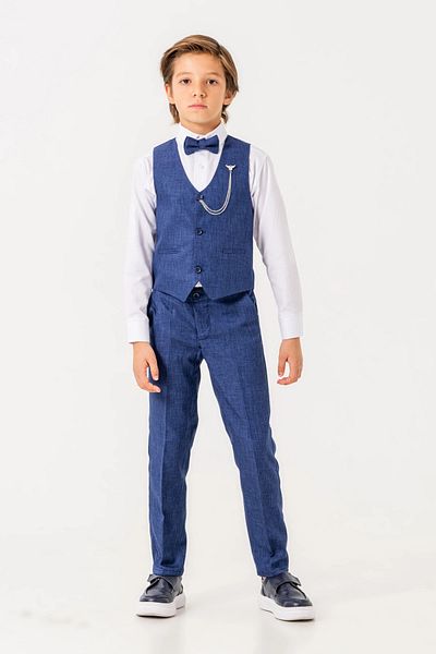 My Hanne Bow Tie Vest Suit 3003