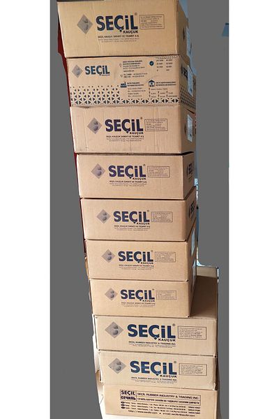 SEÇİL 6 M. Self Adhesive Iron-steel Door Wick-insulation Gasket