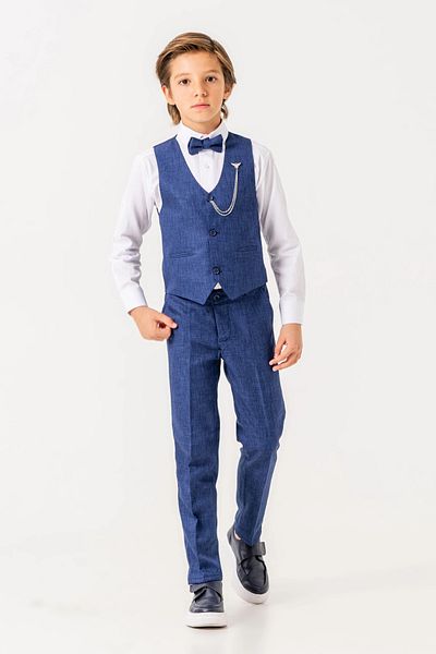 My Hanne Bow Tie Vest Suit 3003