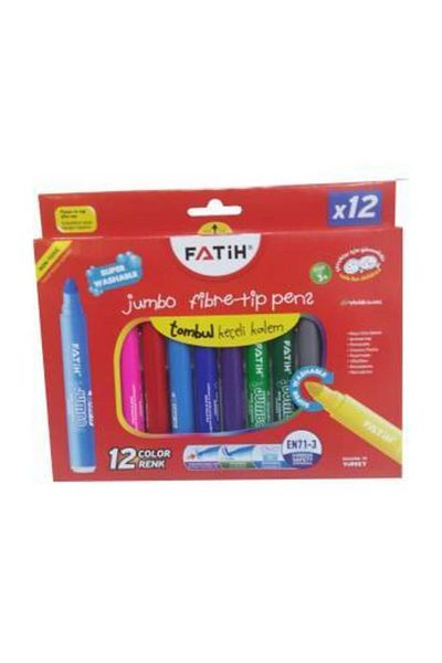 Fatih 12-Piece Jumbo Felt Pen