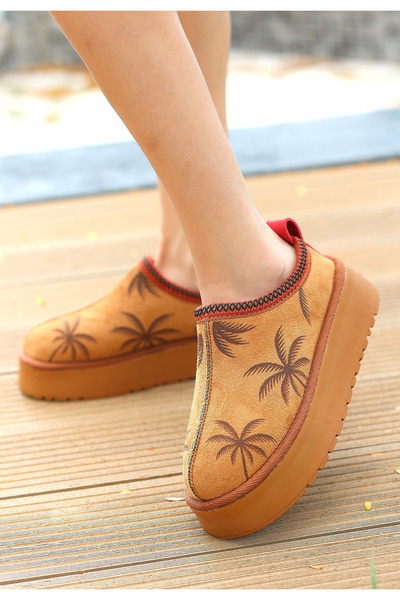 bucan Μπότες Mucy Tan Suede