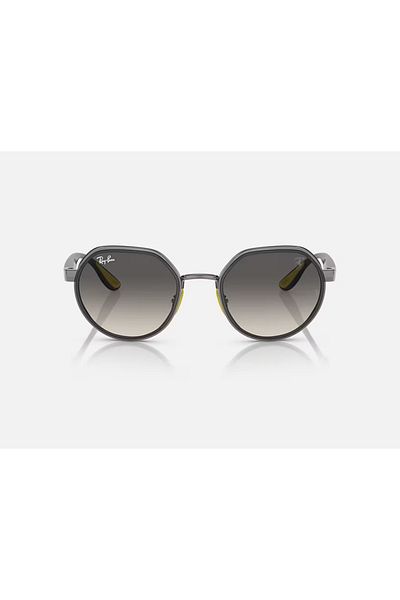 Ray-Ban Rb3703M Round Glasses Metal Frame Gradient Glass Ferrari Model
