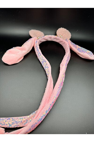 AKÇAY Peluş Hareketli Oynar Tavşan Kulaklı Çocuk Taçları