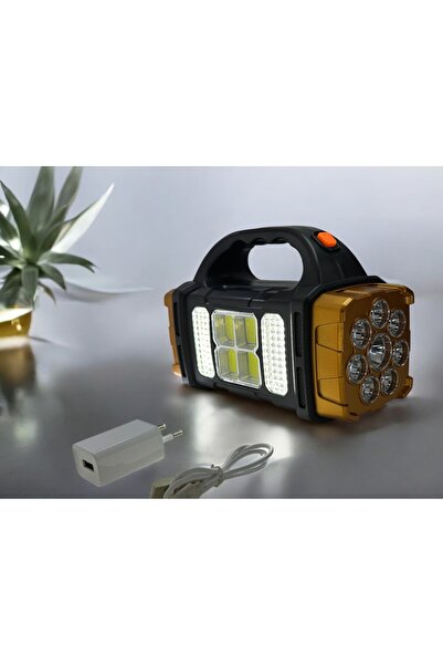 Kama PowerBanklı 2400mAh  HiperLityum Bataryası İle 116 Ledli Güneş Enerjili ...
