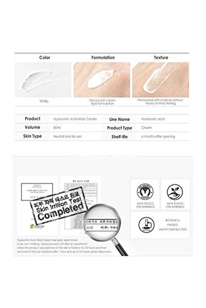 Isntree Hyaluronic Acid Moist Cream (80ml)