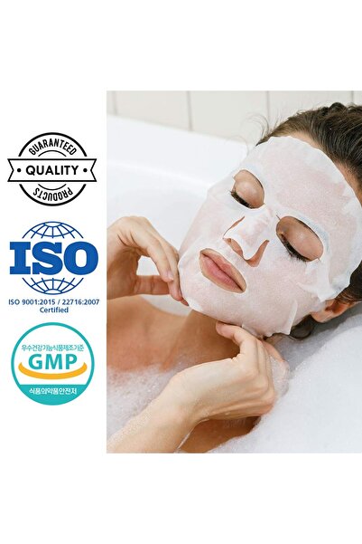 Dermal 16 Combo Collagen Face Mask - Hydrating & Soothing with Panthenol - Hypoallergenic for All Skin