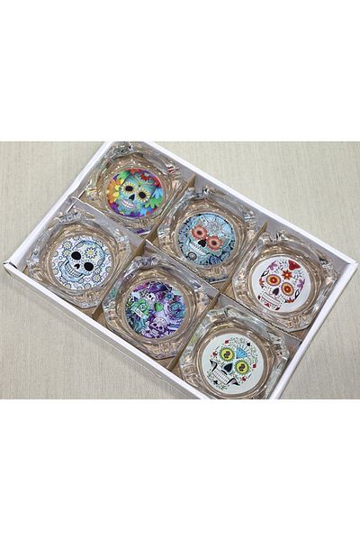 Oneol Yayınevi Glass Ashtray Alk3646 - 1Ol3829-7189