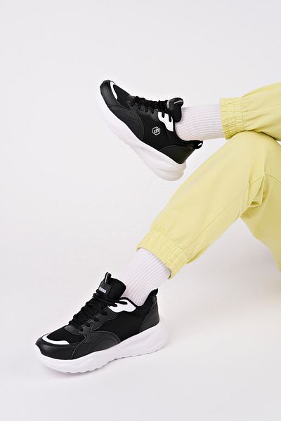 McDark Women's Black-2 Sneaker Sports Shoes