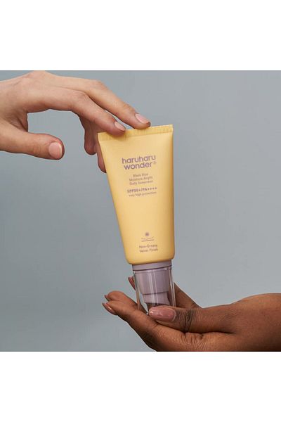 HaruHaru Wonder Black Rice Airyfit Sunscreen 50ml, Reef Safe, Non-Greasy Velvet Finish