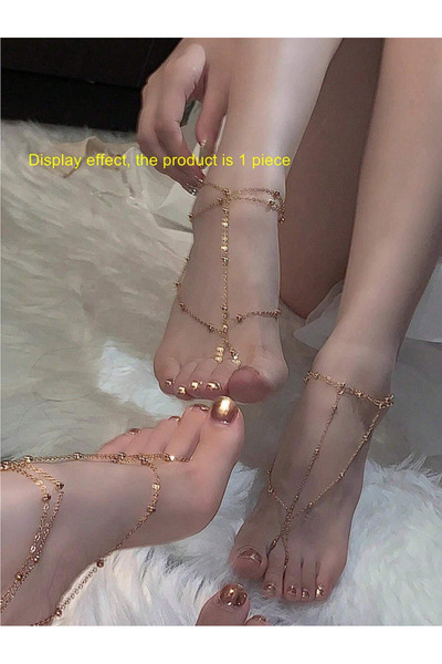 Genel Markalar EL EMEĞİ SOFİSTİKE TASARIMIYLA TOPLU ZİNCİR ŞAHMERAN HALHAL